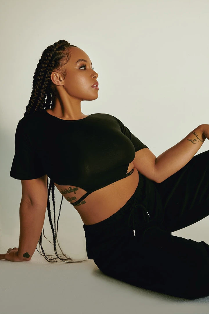 Plus Size Pole Wear Creatures Of XIX Baddies T-Shirt - Black