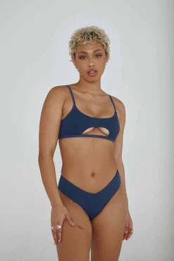 Creatures Of XIX The Hills Bottoms - Ribbed Navy All Pole Wear