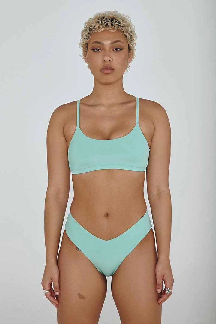 Creatures Of XIX The Hills Bottoms - Ribbed Mint All Pole Wear