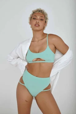 Creatures Of XIX LA Bottoms - Ribbed Mint