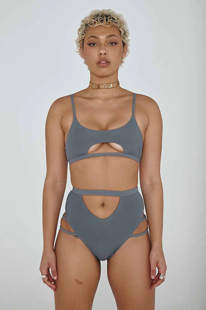 Creatures Of XIX The Valley Bottoms - Ribbed Dark Grey All Pole Wear