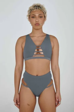 All Pole Wear Creatures Of XIX LA Bottoms - Ribbed Dark Grey