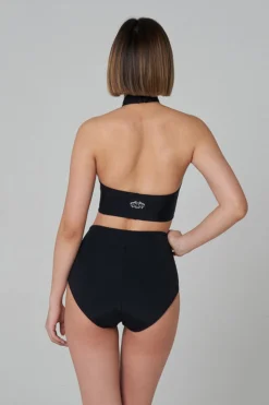 Shark Polewear High Waist Shorts - Black All Pole Wear