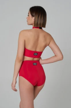 All Pole Wear Shark Polewear High Waist Shorts - Red