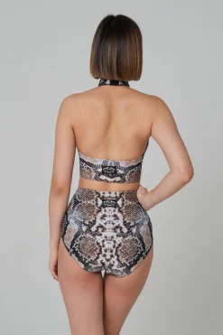 Shark Polewear High Waist Shorts - Snake All Pole Wear