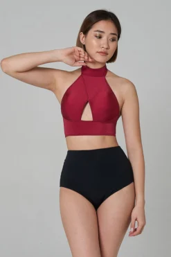 Shark Polewear Tanna Top - Wine All Pole Wear