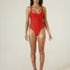 Creatures Of XIX Classique Bodysuit - Red