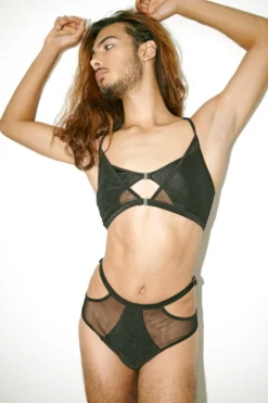 Creatures Of XIX Classique High Waisted Bottoms - Black All Pole Wear