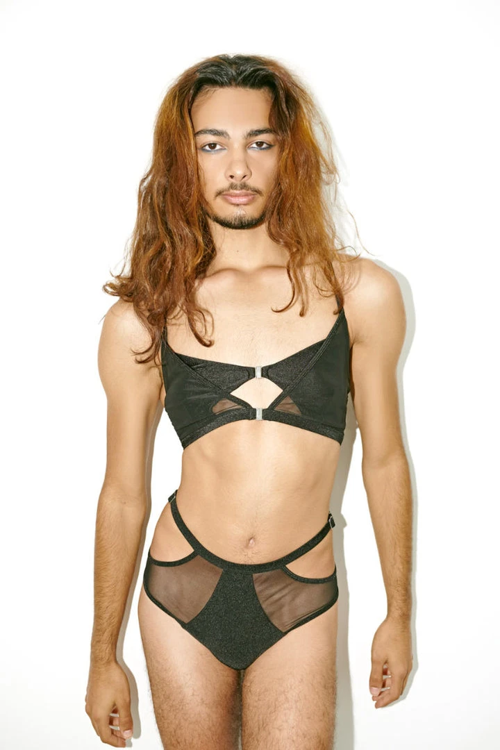 Creatures Of XIX Classique Doubled Up Top - Black Tops