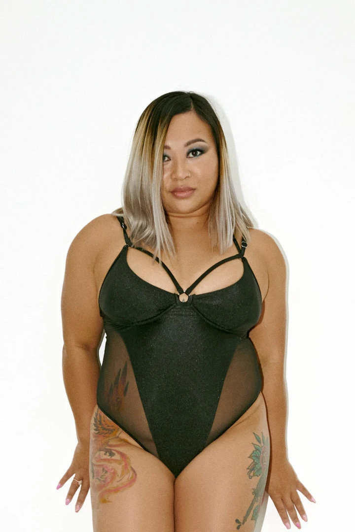 Bodysuits Creatures Of XIX Classique Bodysuit - Black