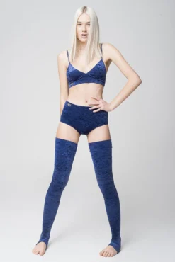RAD Legwarmers - Velvet Navy Blue Accessories