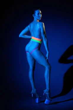 Bodysuits Rolling Holo Bodysuit