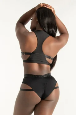 Tatiana Activewear Syrah Shorts - Black