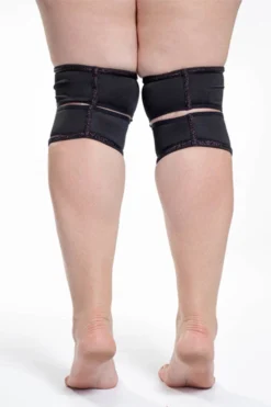 Queen Accessories Queen Kneepads - Black Sparkle New In