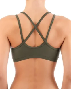 Dragonfly Nicole Top - Khaki All Pole Wear