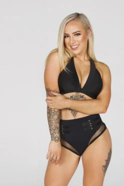 Tatiana Activewear Isla Top - Black Most Loved