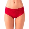 Dragonfly Mia Shorts - Lace Red All Pole Wear