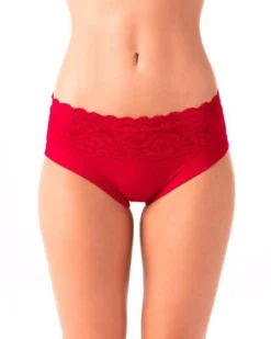 Dragonfly Mia Shorts - Lace Red All Pole Wear