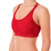 All Pole Wear Dragonfly Nicole Top - Lace Red
