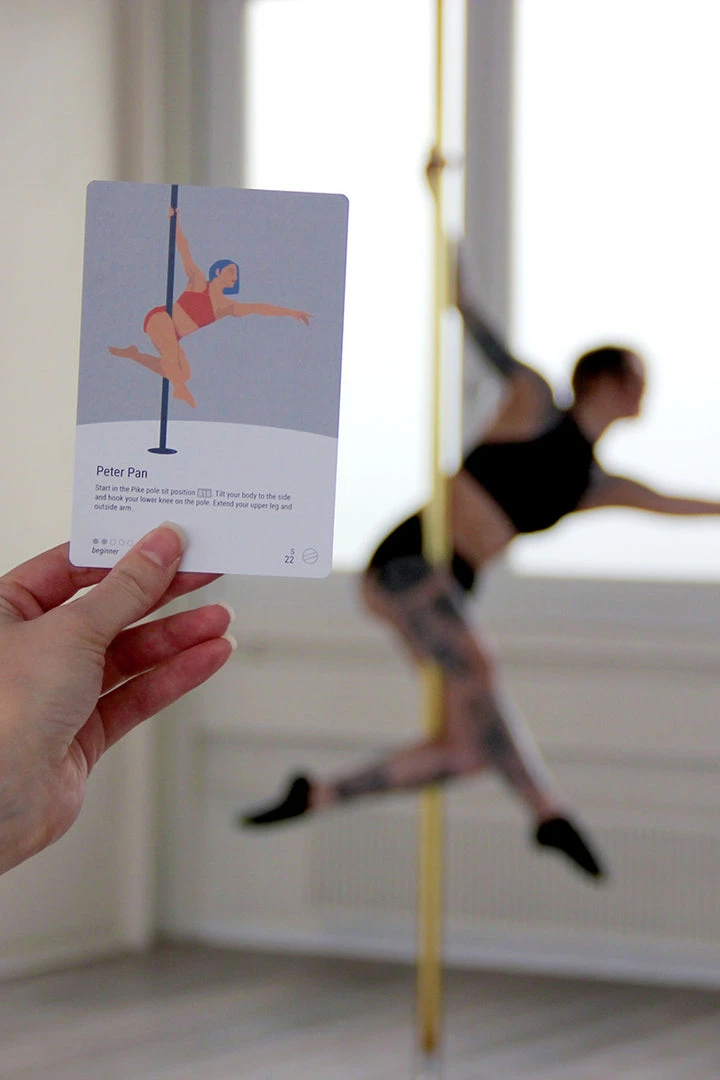 Books Pole Deck Duo Pack - Basic Spins & Transitions And Climb & Sits