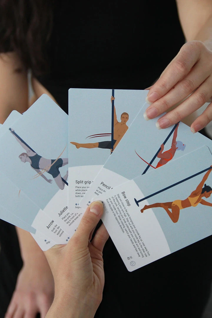 Books Pole Deck Duo Pack - Basic Spins & Transitions And Climb & Sits