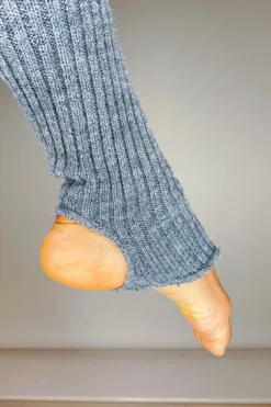 Pole Junkie Thigh High Legwarmers - Grey Accessories