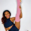 Pole Junkie Thigh High Legwarmers - Dusty Pink Accessories