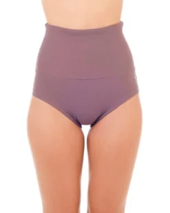 Dragonfly Betty High-Waisted Shorts - Lilac