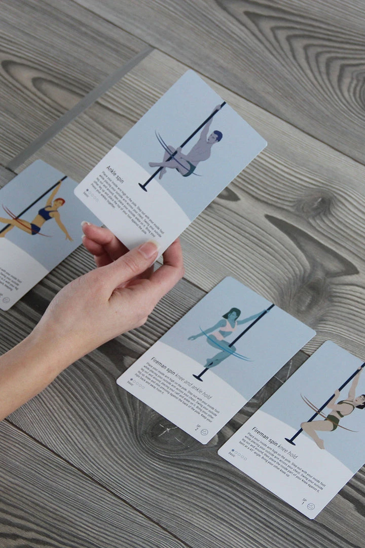 Books Pole Deck Duo Pack - Basic Spins & Transitions And Climb & Sits