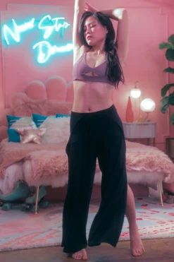 Sustainable Pole Wear Sway Namasway Pants - Black