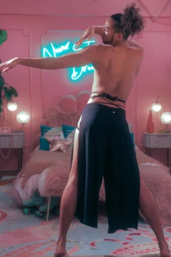 Sustainable Pole Wear Sway Namasway Pants - Black