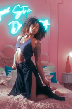 Sustainable Pole Wear Sway Namasway Pants - Black