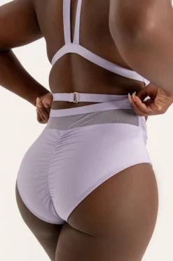 All Pole Wear Tatiana Activewear Lucia Shorts - Lilac