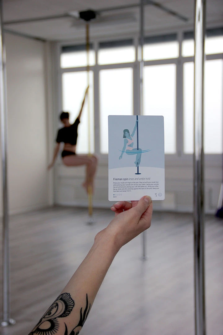 Books Pole Deck Duo Pack - Basic Spins & Transitions And Climb & Sits