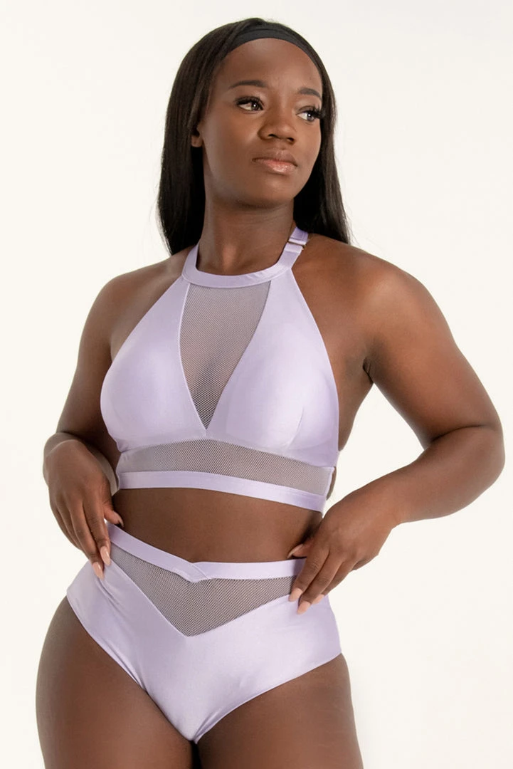 Tatiana Activewear Lucia Top - Lilac