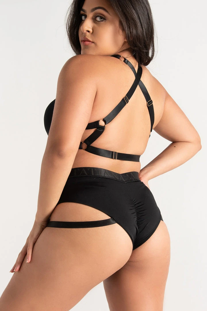 Tatiana Activewear Syrah Shorts - Black