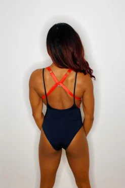 All Pole Wear Hamade Activewear High Waisted Sling Bottoms - Black