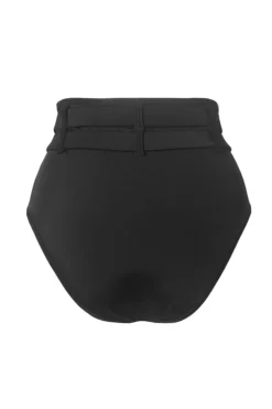 Hamade Activewear High Waisted Buckle Bottoms - Black