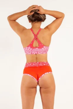 AMBR Designs Reversible High Waist Shorts - Amore All Pole Wear