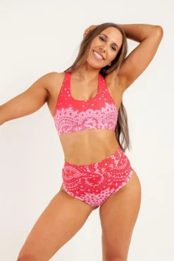 AMBR Designs Reversible High Waist Shorts - Amore All Pole Wear