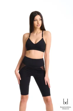 New In Bandurska Asana Top - Black