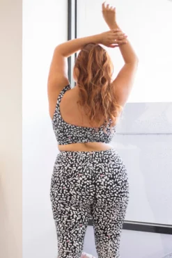 Lunalae Ava Eco Top - Black Leopard