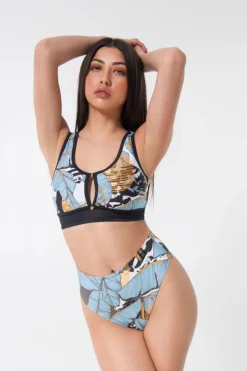 Pole Addict Mona High Leg Bottoms - Banani All Pole Wear