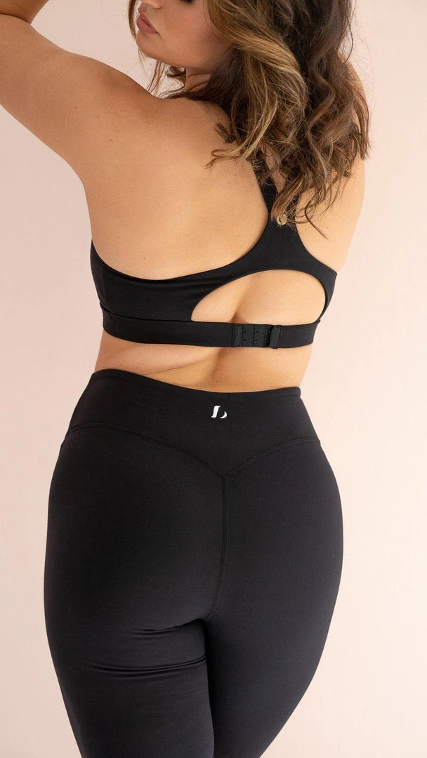 All Pole Wear Lunalae Basic Biker Shorts - Recycled Black