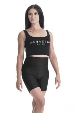 All Pole Wear Paradise Chick Biker Shorts - Black
