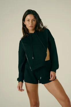 Creatures Of XIX Droptop Zip Hoodie - Black