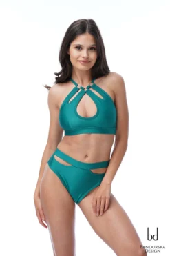 Bandurska Buenos Aires Bottoms - Emerald Green All Pole Wear