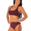 Off The Pole Classic Sports Bra - Burgundy All Pole Wear