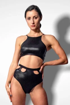 All Pole Wear Sorte Can't Cage Me Top - Black