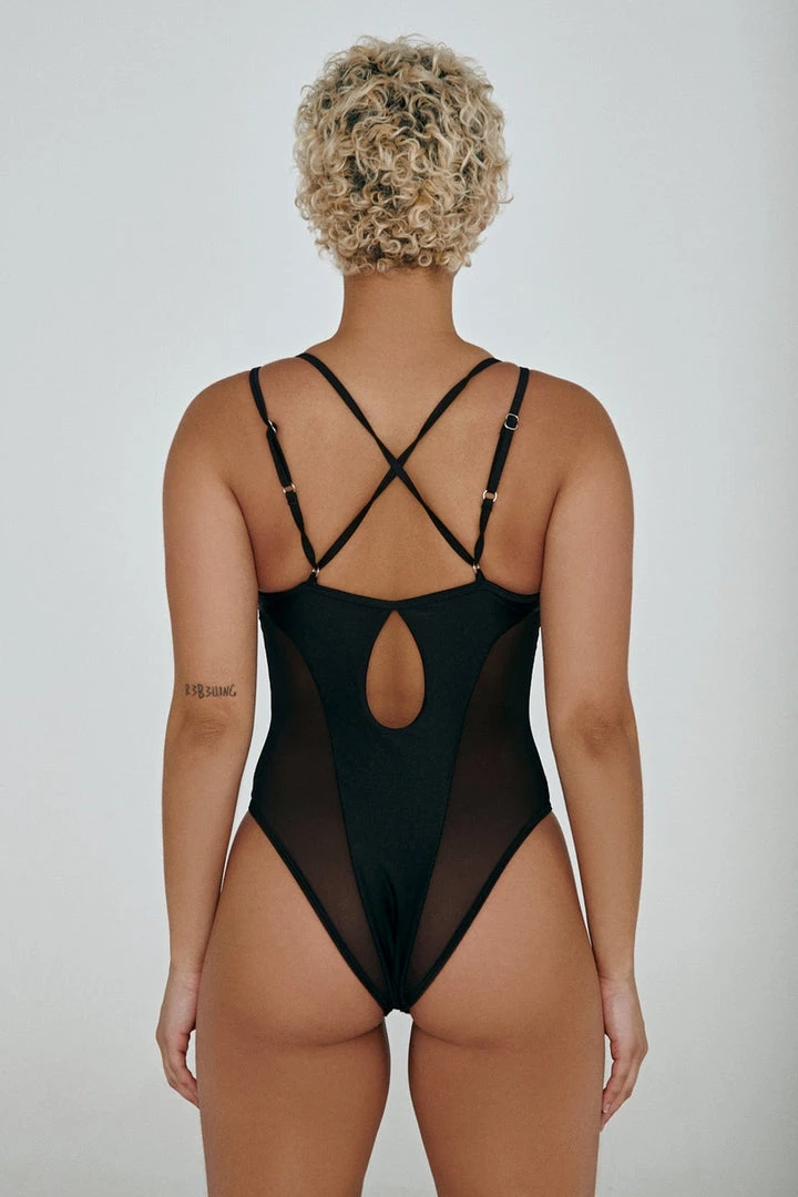 Bodysuits Creatures Of XIX Classique Bodysuit - Black